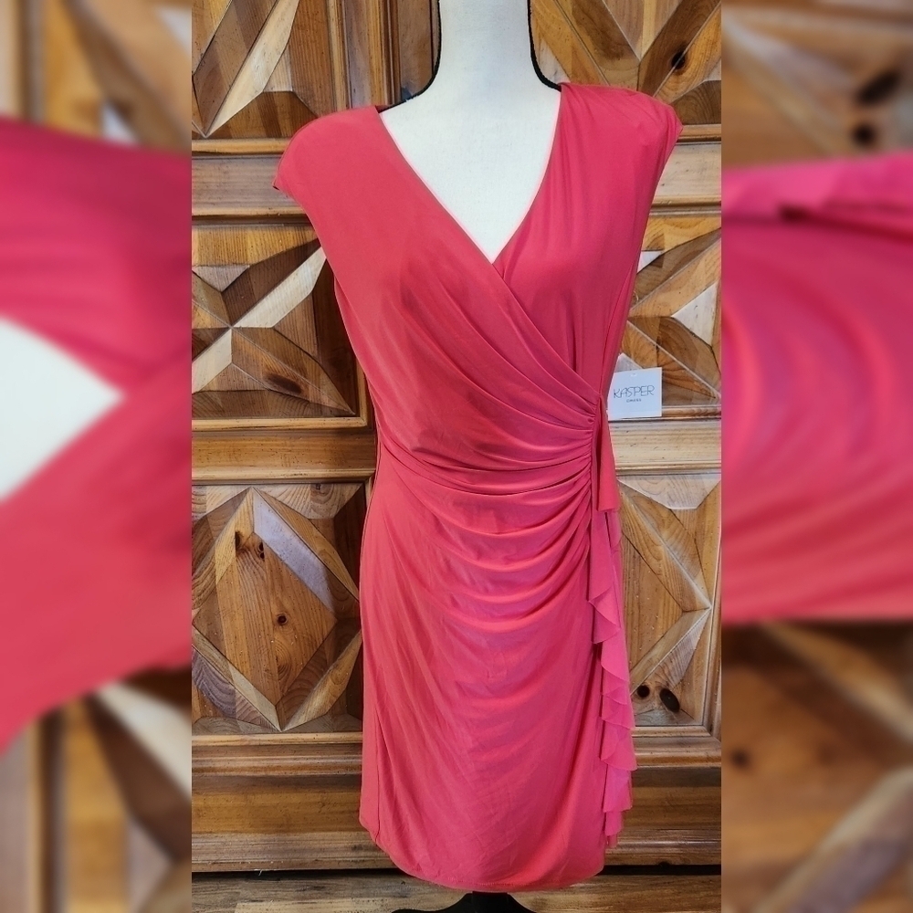 Kasper Wrap Dress Sz 12